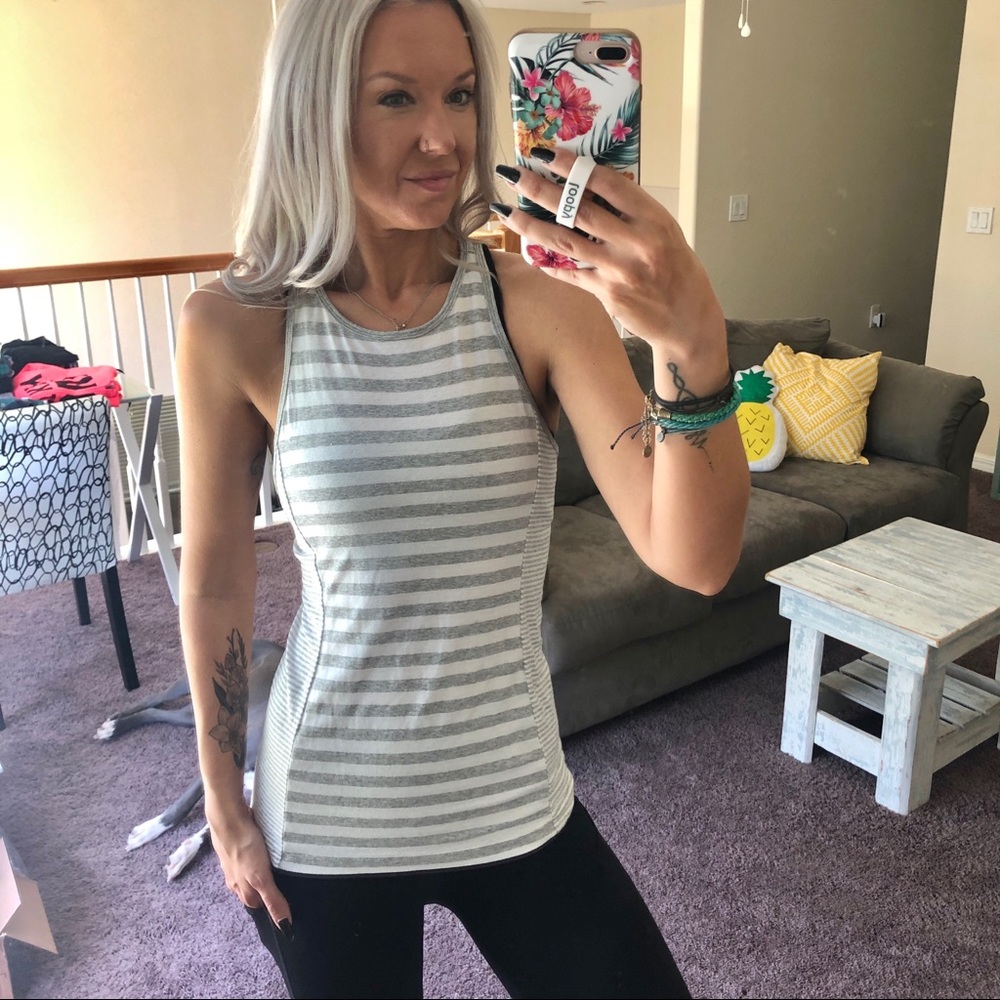 Athleta Striped Tank